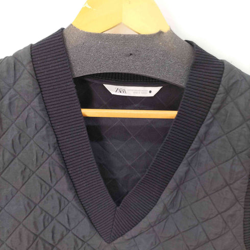 ザラ ZARA キルトベスト レディース import:XS