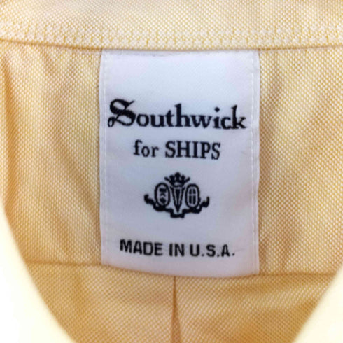 サウスウィック southwick USA製 BDシャツ メンズ 16-34