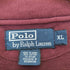 ポロバイラルフローレン Polo by RALPH LAUREN 90-00s 鹿の子地 コットンナイロン レタードカーディガン メンズ import:XL