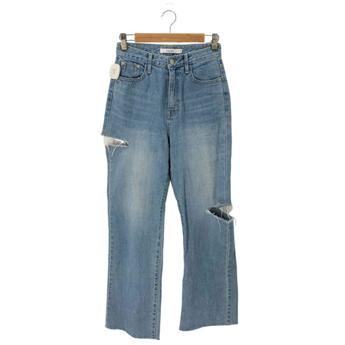 LAULEN サイドスリットデニムパンツ レディース JPN:S