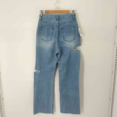 LAULEN サイドスリットデニムパンツ レディース JPN:S