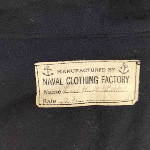 ユーエスネイビー U.S.NAVY 40S セーラーシャツ メンズ