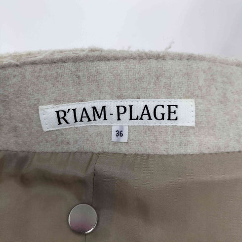 プラージュ R’IAM-Plage シルエットウールスカート レディース EUR:36