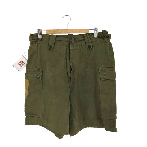 dutch army ヘリンボーン カーゴショーツ メンズ