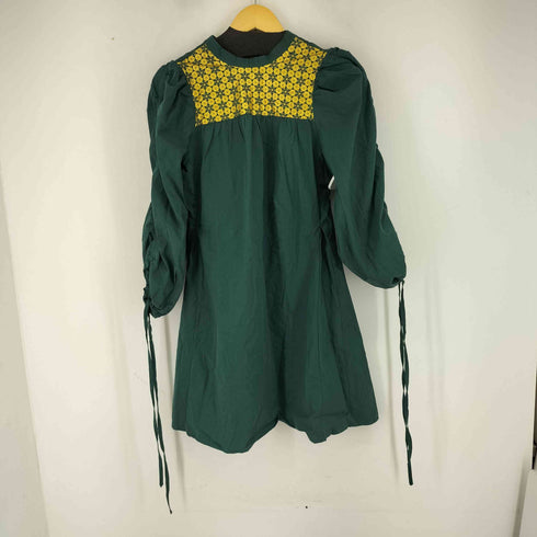 ジュノア JUNOAH バックプリントデザイン L/S ワンピース レディース import:M
