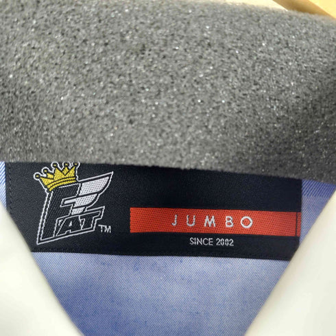 エフエーティー FAT GRAD オーバーサイズボーダーシャツ ロングスリーブ メンズ JUMBO