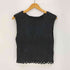 ザラ ZARA コーティング ニットベスト レディース import:M