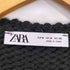 ザラ ZARA コーティング ニットベスト レディース import:M