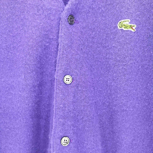 アイゾッドラコステ IZOD LACOSTE 70s 糸巻タグ アクリルカーディガン メンズ