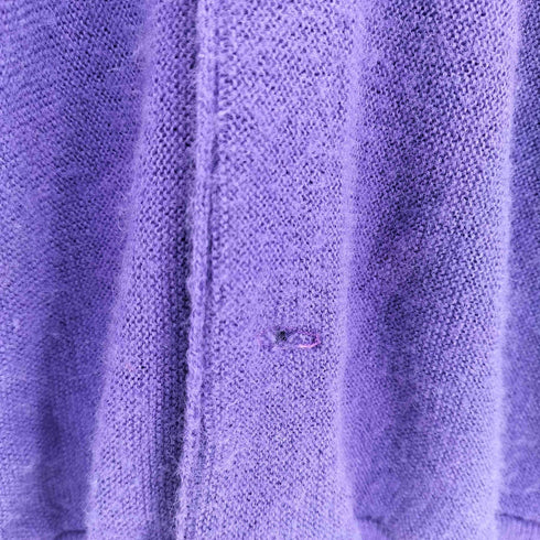 アイゾッドラコステ IZOD LACOSTE 70s 糸巻タグ アクリルカーディガン メンズ