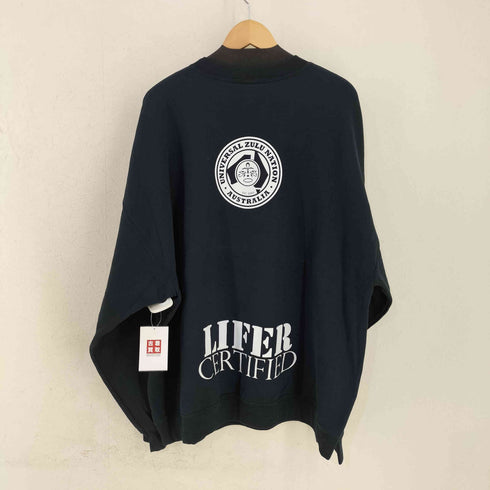 ILLEGAL MERCHANDISE HIPHOP 両面プリント クルーネックスウェット メンズ import:XXL