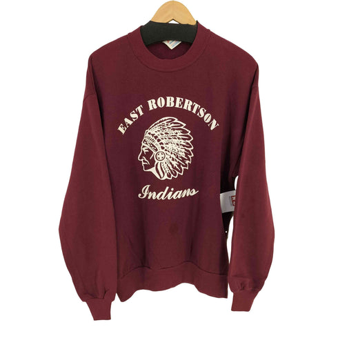 ジャージーズ JERZEES USA製 EAST ROBERTSON インディアンヘッド クルーネックスウェット メンズ import:M