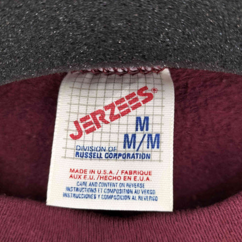 ジャージーズ JERZEES USA製 EAST ROBERTSON インディアンヘッド クルーネックスウェット メンズ import:M