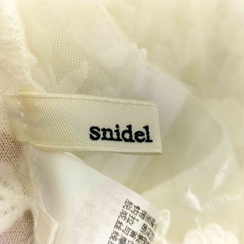 スナイデル snidel レースロングスカート ラップスカート レディース FREE