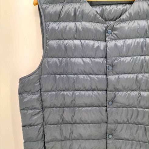 ユニクロ UNIQLO ウルトラライトダウン コンパクト Vネック ベスト メンズ JPN:XL