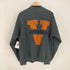 PLUMA USA製 SANTEE SWEATS 製品染め UNIVERSITY OF VARGINIA カレッジ 両面 クルーネックスウェット メンズ import:L