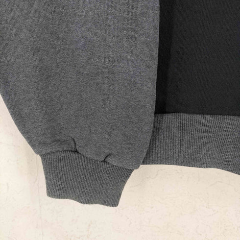 PLUMA USA製 SANTEE SWEATS 製品染め UNIVERSITY OF VARGINIA カレッジ 両面 クルーネックスウェット メンズ import:L
