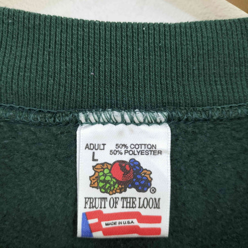 フルーツオブザルーム FRUIT OF THE LOOM USA製 4 ACES BAR KINGSFORD HEIGHTS.IN クルーネックスウェット メンズ import:L