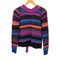 マークジェイコブス MARC JACOBS マルチカラー ミックス ボーダー カシミヤ クルーネック L/S ニット メンズ import:S