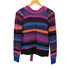 マークジェイコブス MARC JACOBS マルチカラー ミックス ボーダー カシミヤ クルーネック L/S ニット メンズ import:S
