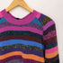 マークジェイコブス MARC JACOBS マルチカラー ミックス ボーダー カシミヤ クルーネック L/S ニット メンズ import:S