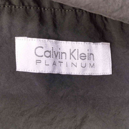 カルバンクラインプラチナ CALVIN KLEIN PLATINUM ストレッチナイロンテーラードジャケット メンズ US:36