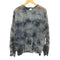 ロクビューティーアンドユースユナイテッドアローズ 6 BEAUTY & YOUTH UNITED ARROWS UKE TIE DYE MOTIF KNIT PULLOVER シアー ニット レディース