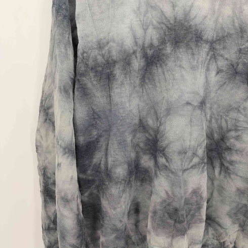 ロクビューティーアンドユースユナイテッドアローズ 6 BEAUTY & YOUTH UNITED ARROWS UKE TIE DYE MOTIF KNIT PULLOVER シアー ニット レディース