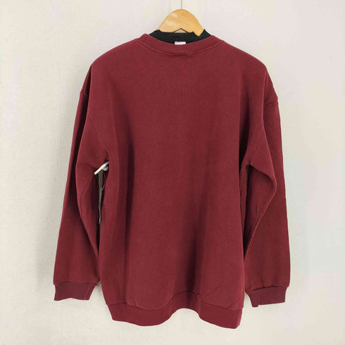 ダナキャランニューヨーク DKNY CLASSIC USA製 ロゴプリント クルーネックスウェット メンズ import:S