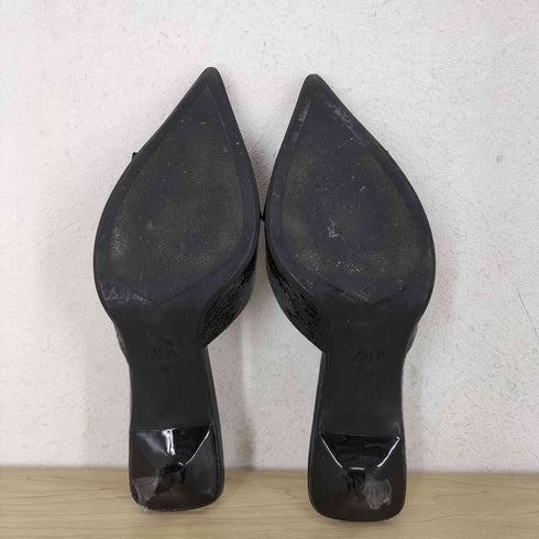 ザラ ZARA ベルト付ミュールサンダル レディース JPN:36