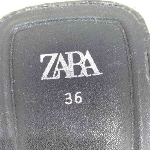 ザラ ZARA ベルト付ミュールサンダル レディース JPN:36