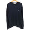 メゾンキツネ MAISON KITSUNE NAVY FOX PATCH R-NECK PULLOVER クルーネック ウール混 L/S ニット メンズ JPN:L