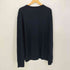 メゾンキツネ MAISON KITSUNE NAVY FOX PATCH R-NECK PULLOVER クルーネック ウール混 L/S ニット メンズ JPN:L