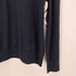 メゾンキツネ MAISON KITSUNE NAVY FOX PATCH R-NECK PULLOVER クルーネック ウール混 L/S ニット メンズ JPN:L