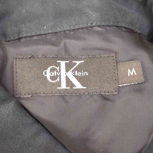 シーケーカルバンクライン ck Calvin Klein スウェードタッチボタンシャツ メンズ import:M