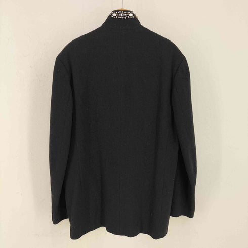 ヨウジヤマモトプールオム Yohji Yamamoto POUR HOMME ビーズ装飾 ボタンレスジャケット LOOK42 メンズ JPN:3