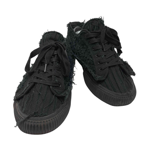 ワイズ Ys CUTTINGS CANVAS SNEAKER レディース US:6