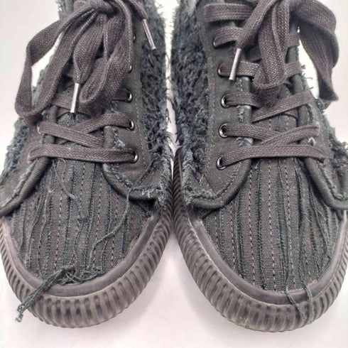 ワイズ Ys CUTTINGS CANVAS SNEAKER レディース US:6