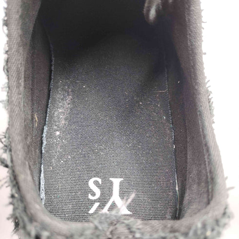 ワイズ Ys CUTTINGS CANVAS SNEAKER レディース US:6