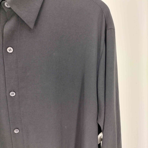 サイトバイヨウジヤマモト syte by Yohji Yamamoto 24SS CREPE DE CHINE SHIRT DRESS WITH DOUBLE-TAILORED RIGHT FRONT レディース JPN:2