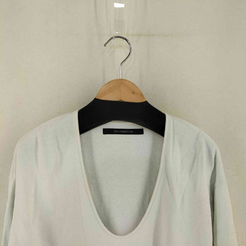ドレスドアンドレスド DRESSEDUNDRESSED ディープUネック バックロゴ刺繍スウェット メンズ JPN:2