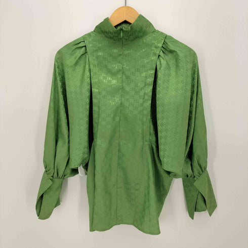 スナイデル snidel モノグラム ジャガード シャツ レディース ONE SIZE