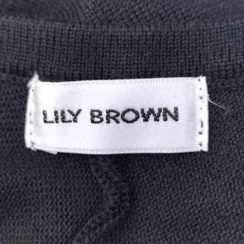 リリーブラウン Lily Brown バック ボリューム ボレロ カーデ レディース ONE SIZE