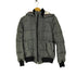 バーバリーブラックレーベル BURBERRY BLACK LABEL ノバチェックフーデットダウンジャケット メンズ import:M