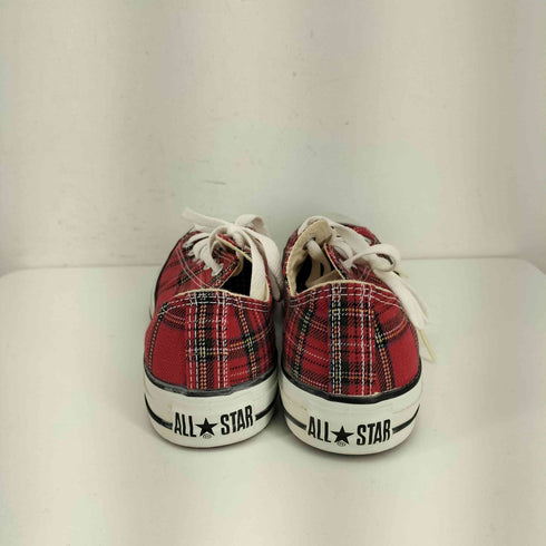 コンバースオールスター CONVERSE ALLSTAR CHECKS OX RED ローカットスニーカー メンズ JPN:26