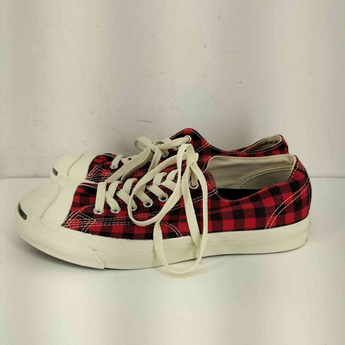 コンバースジャックパーセル CONVERSE JACKPARSELL ブロックチェック ローカットスニーカー メンズ JPN:26.5