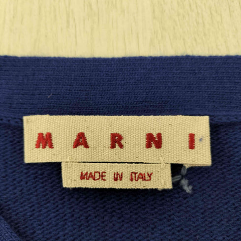 マルニ MARNI アシンメトリーニットカーディガン メンズ 46