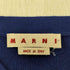 マルニ MARNI アシンメトリーニットカーディガン メンズ 46