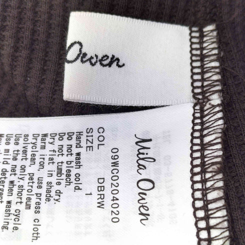 ミラオーウェン Mila Owen ワッフル ワンピース レディース JPN:1