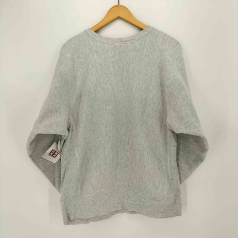 チャンピオン Champion 90s REVERSE WEAVE 刺繍タグ イリノイ大学 クルーネックスウェット メンズ import:L